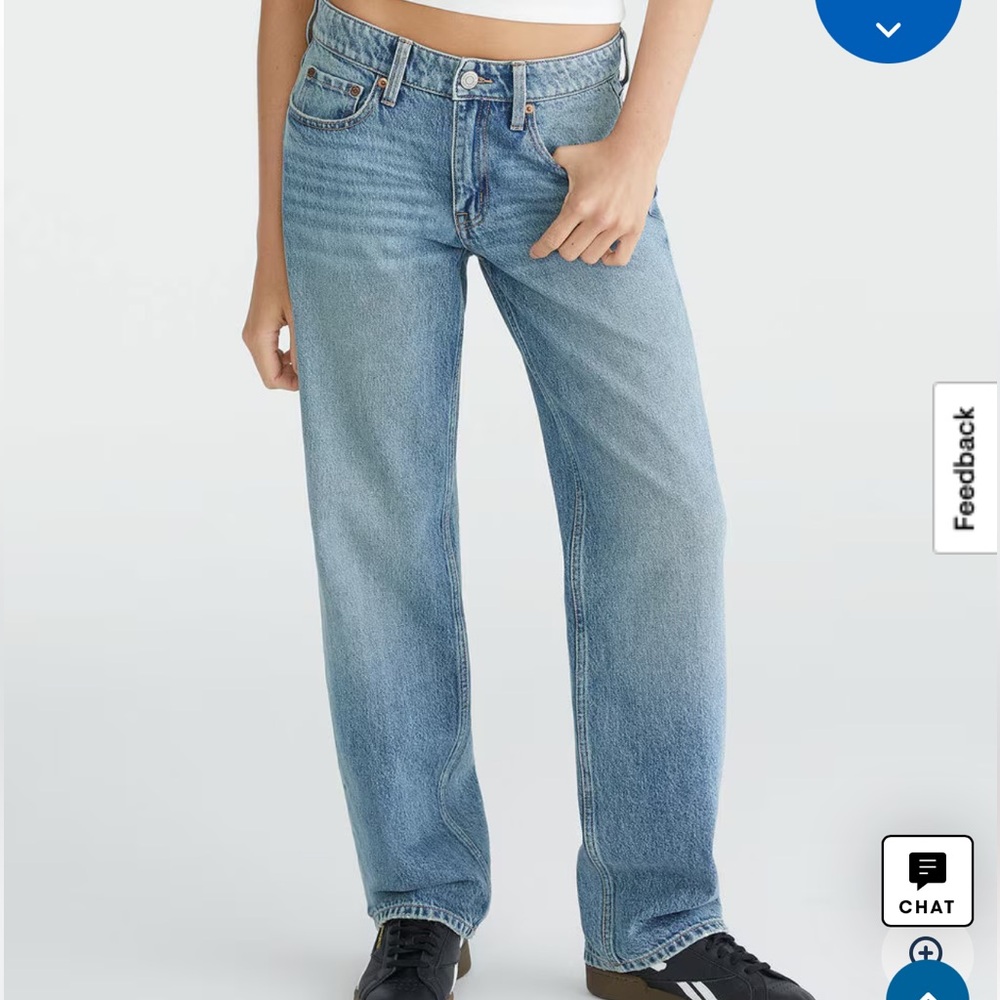 AEROPOSTALE LOW RISE BAGGY JEANS, NWOT, 10R